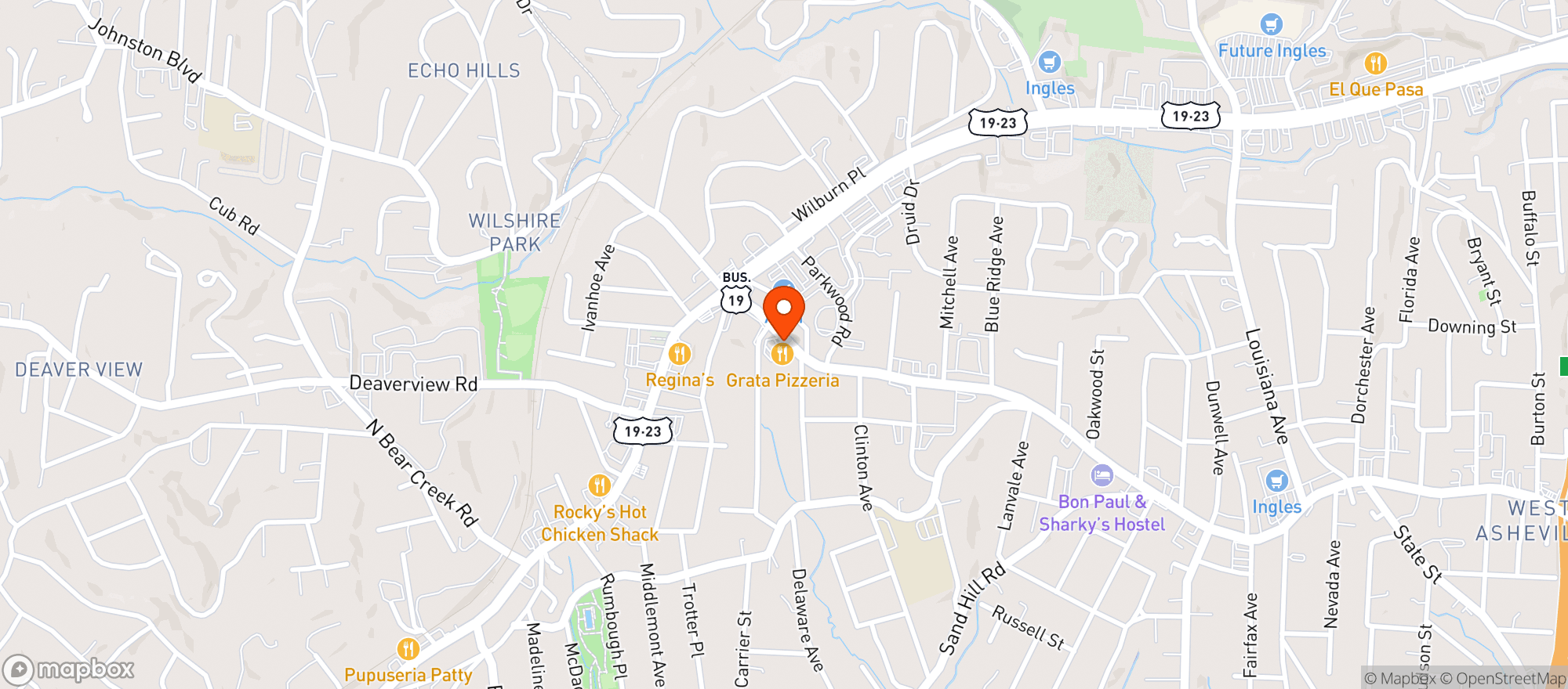 Map showing Diatribe Brewing Company