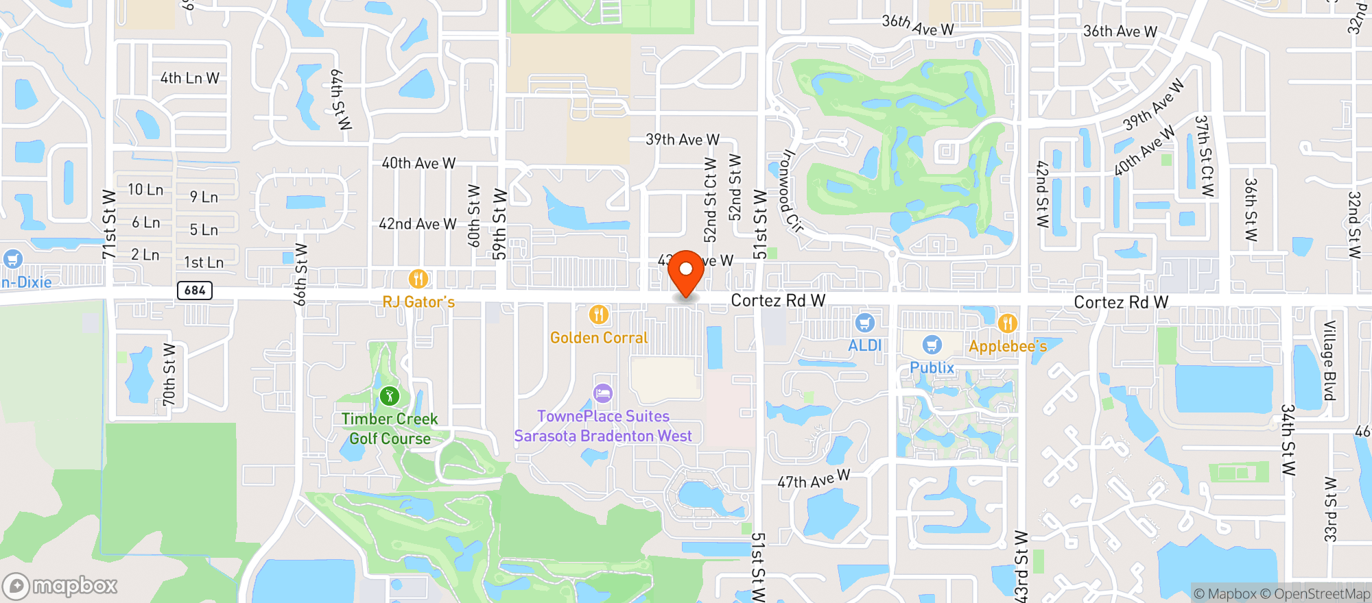 Map showing Walmart Wine & Spirits