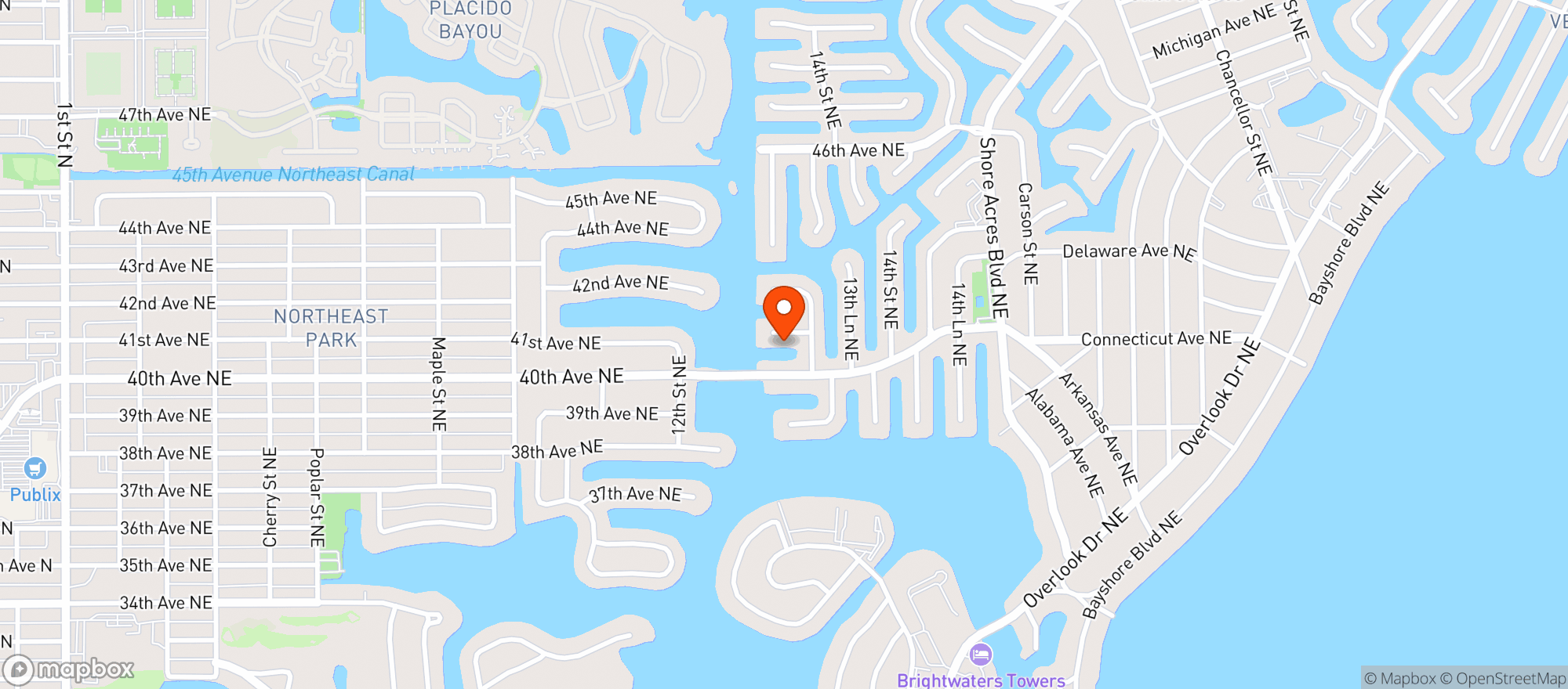 Map showing Hbo Residence