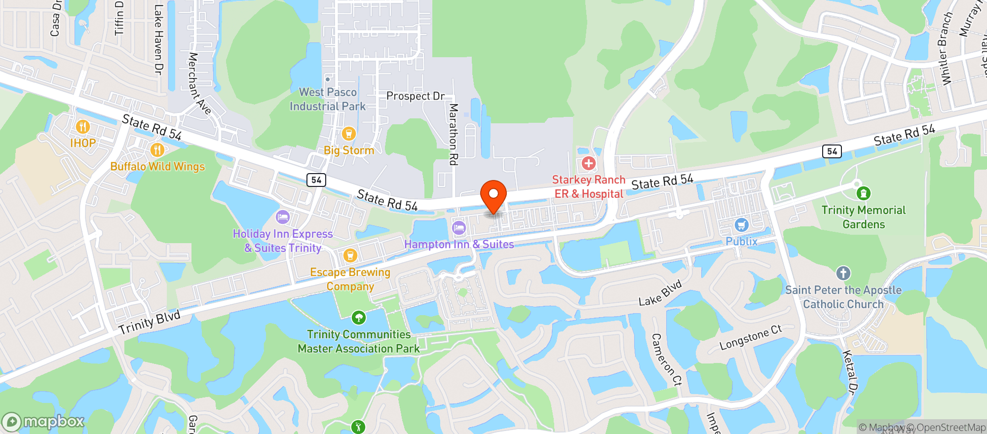 Map showing Abc Liquors 107