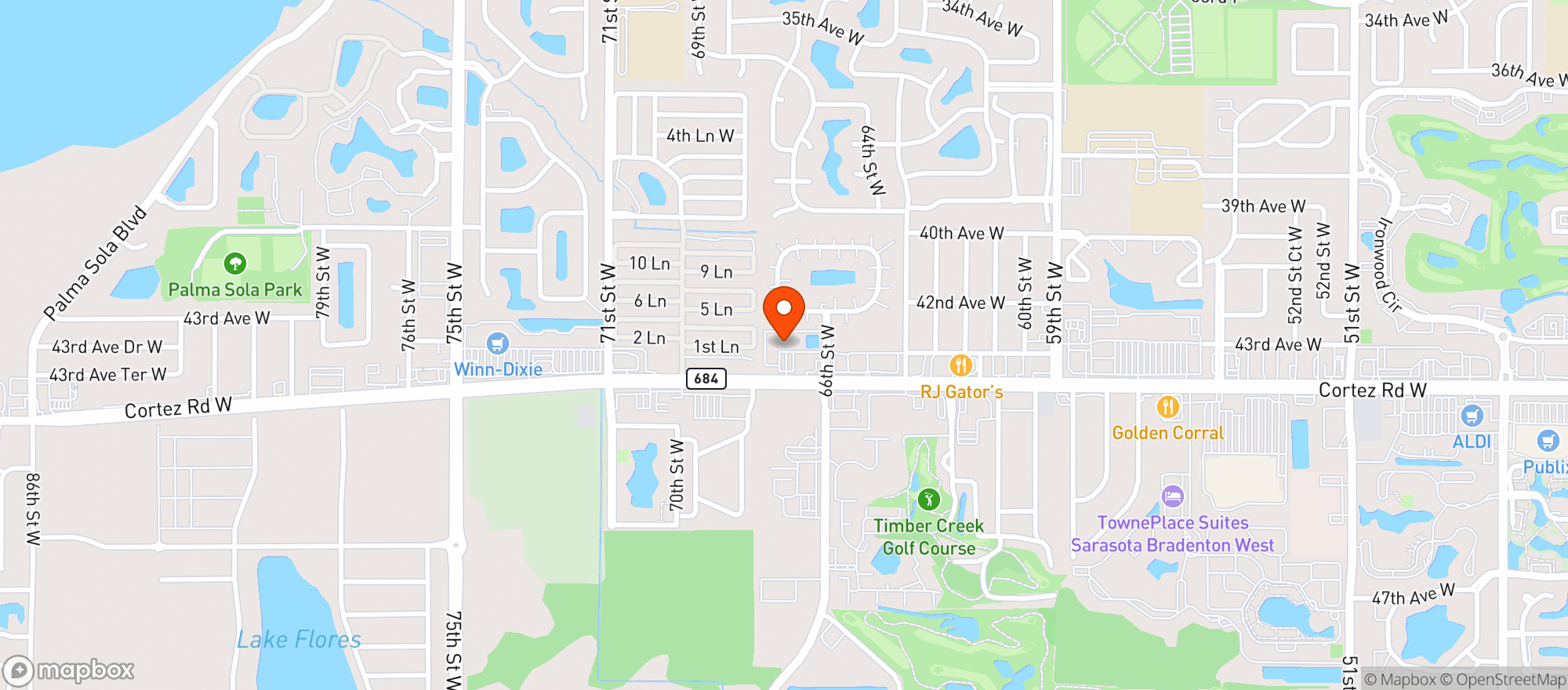 Map showing Paddy Wagon Irish Pub