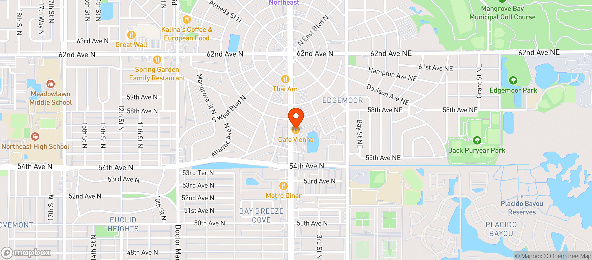 Map showing Salty Js