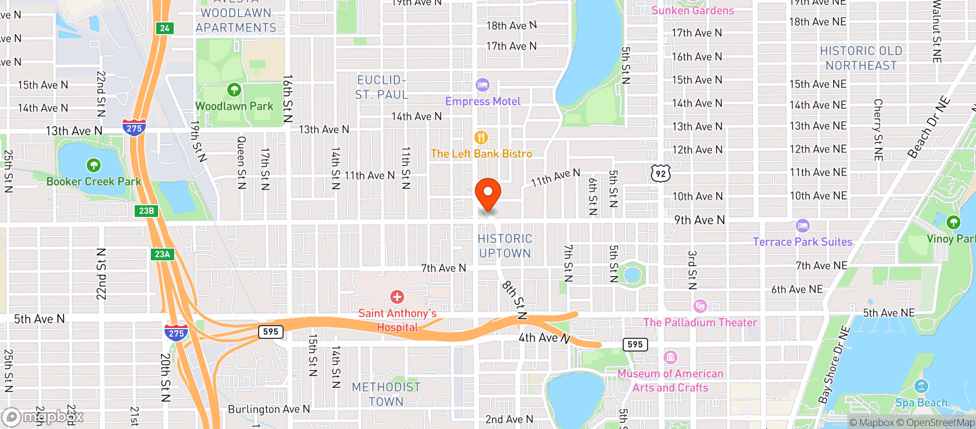 Map showing What Else