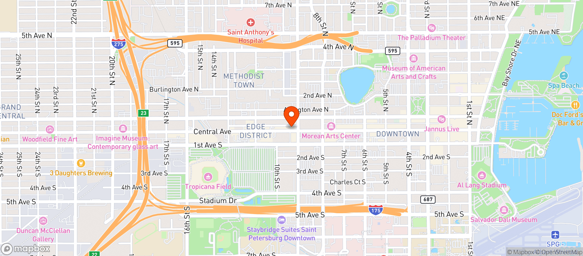 Map showing Buya Ramen