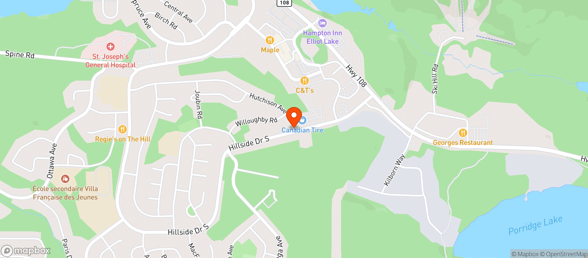 Map showing Foodland 6761
