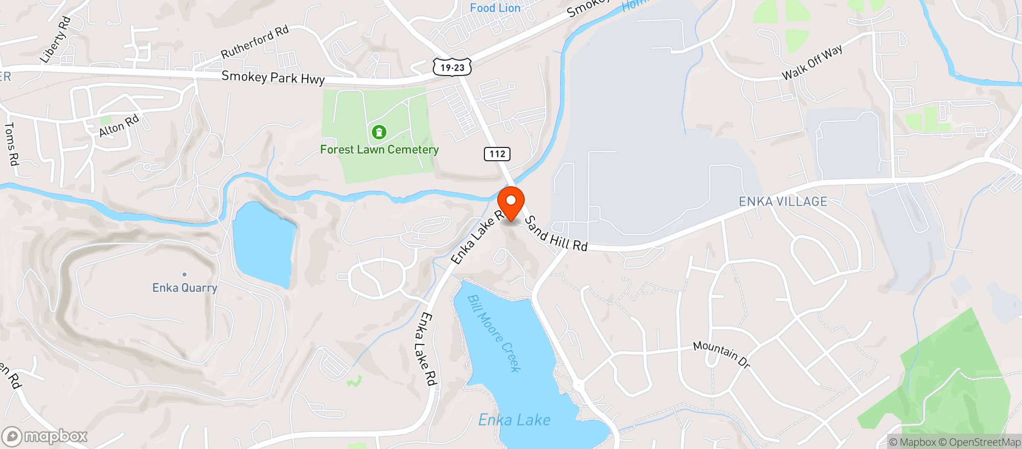 Map showing Jet Stop