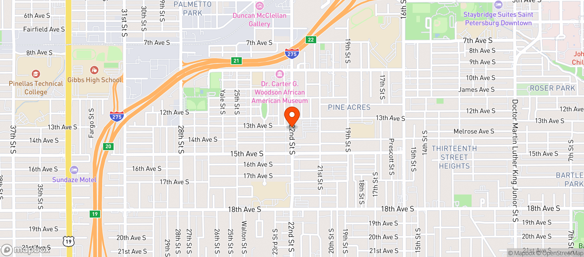 Map showing Yara Meat & Deli