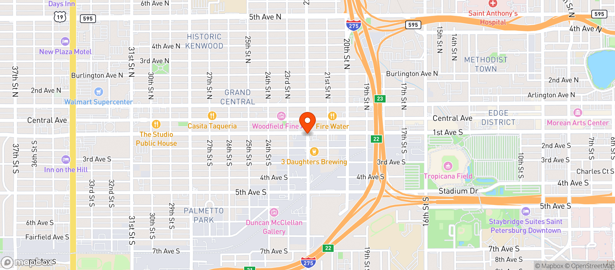 Map showing Ruya Co LLC