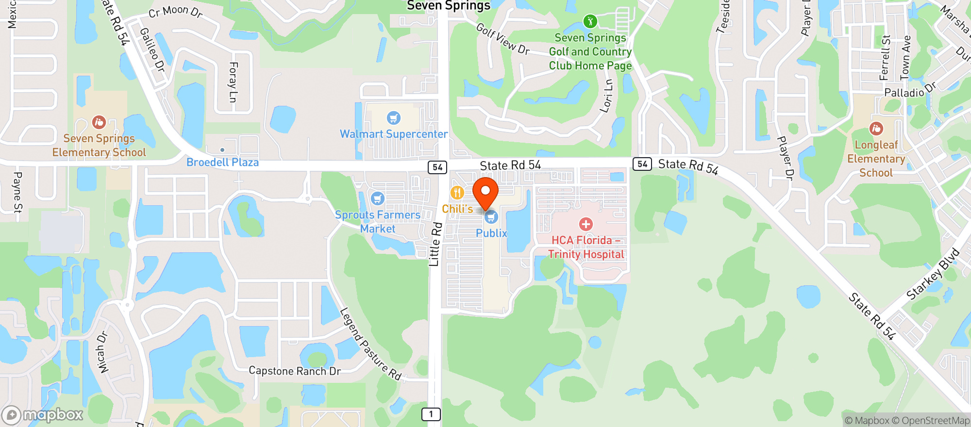 Map showing Craft Street Kitchen