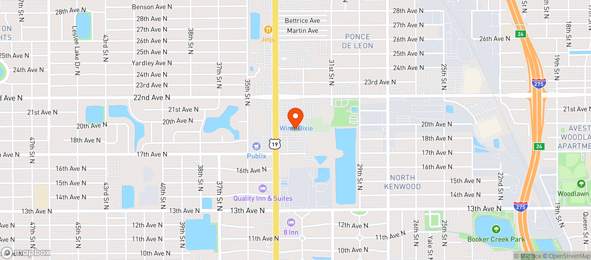 Map showing Sams Club #4861