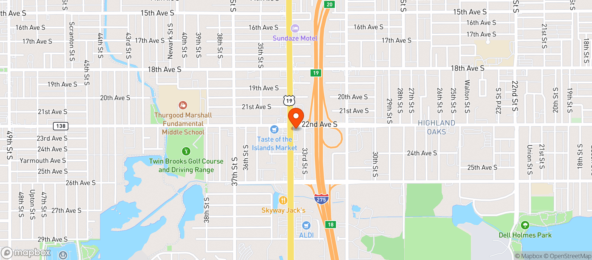 Map showing Cvs Pharmacy