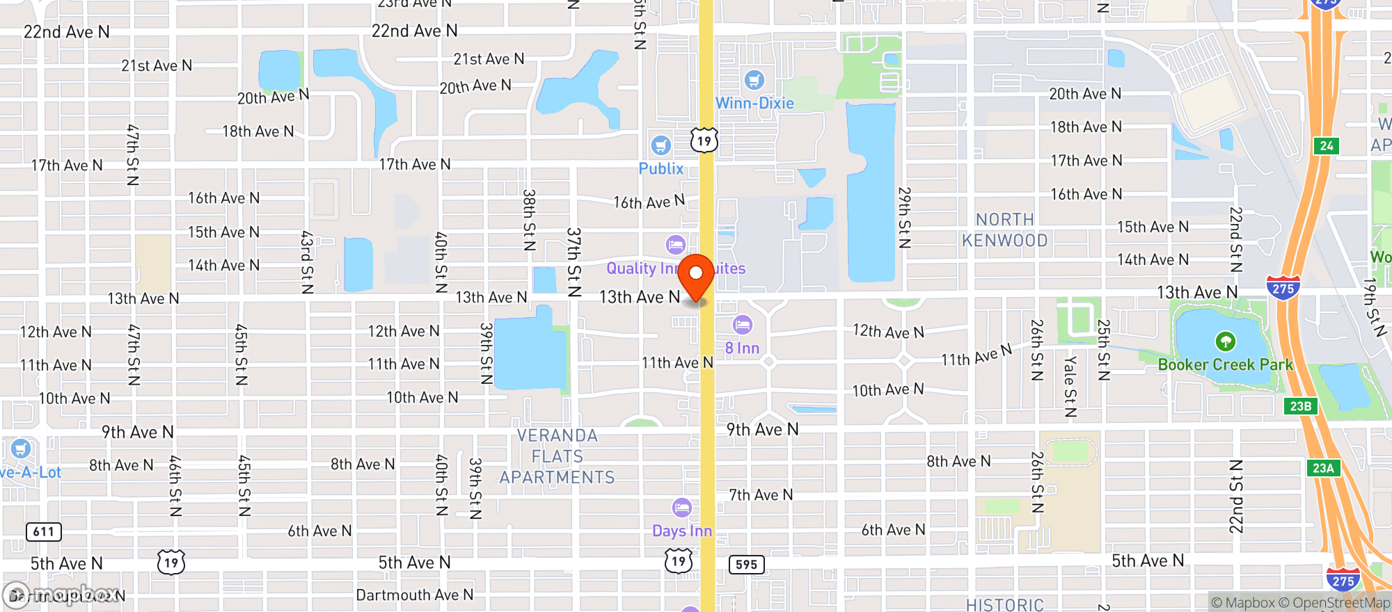 Map showing Risser Marathon