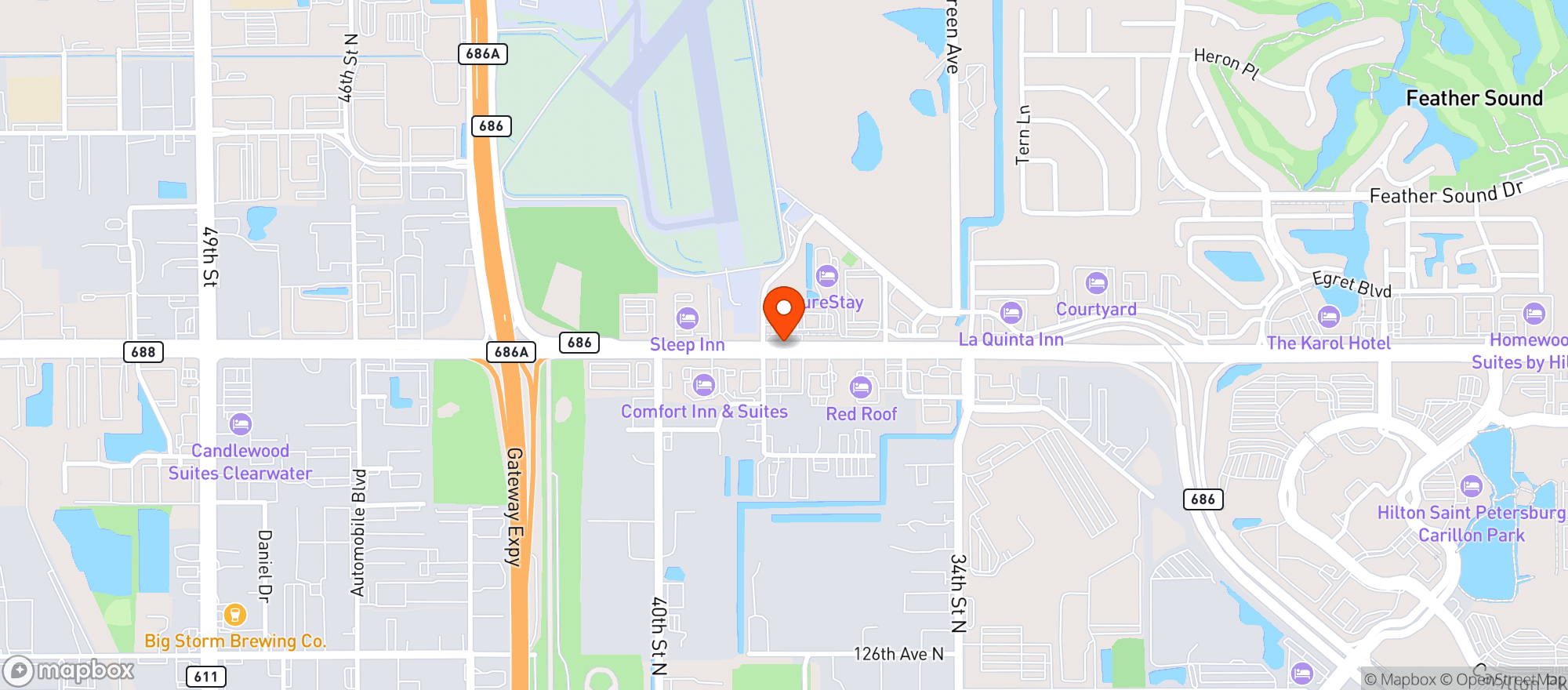 Map showing Cvs Pharmacy
