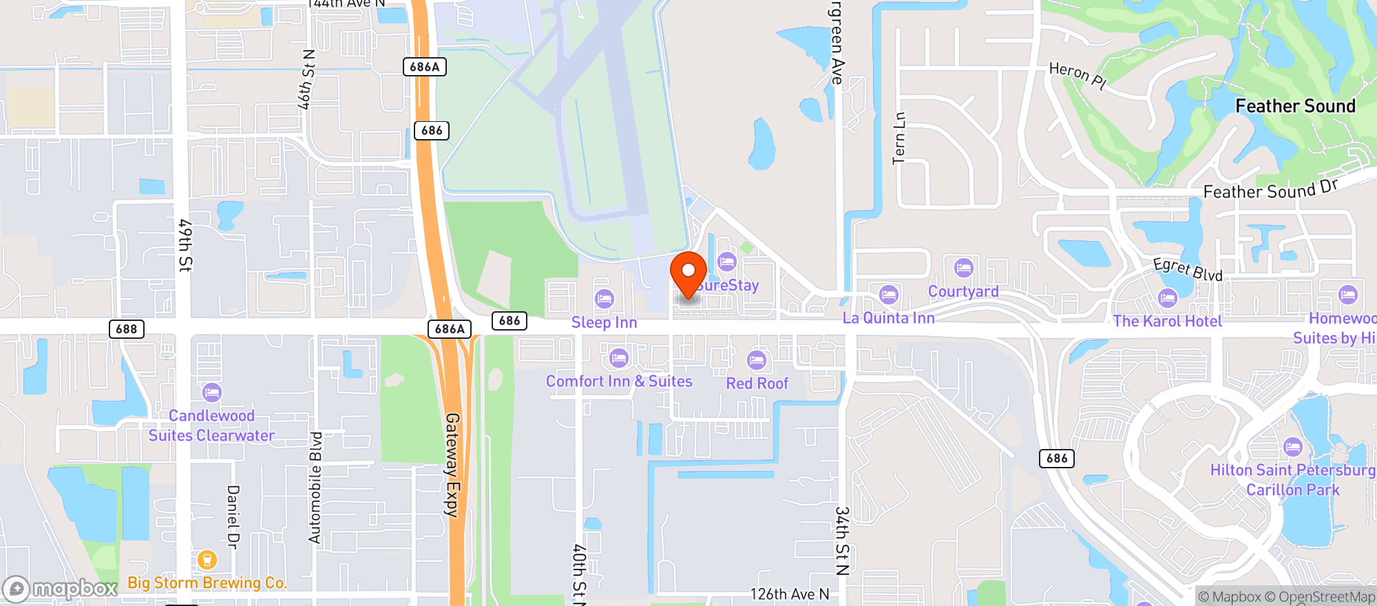 Map showing Cvs Pharmacy #3960