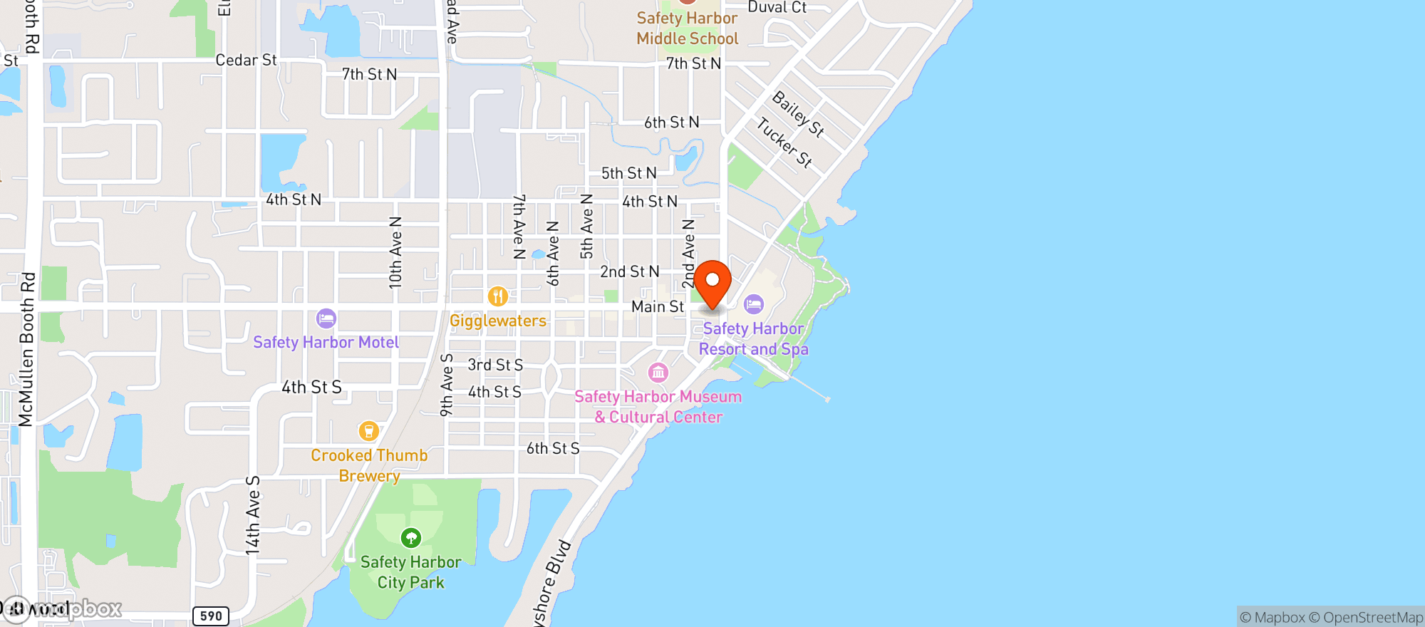 Map showing Screaming Jalepeno