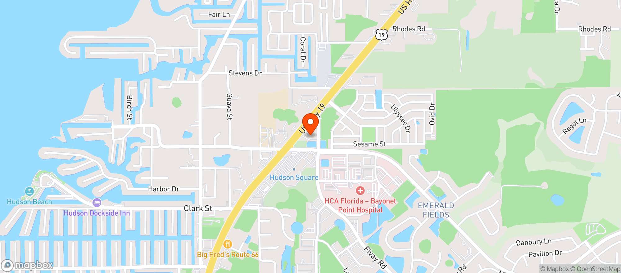 Map showing Abc Liquors #128