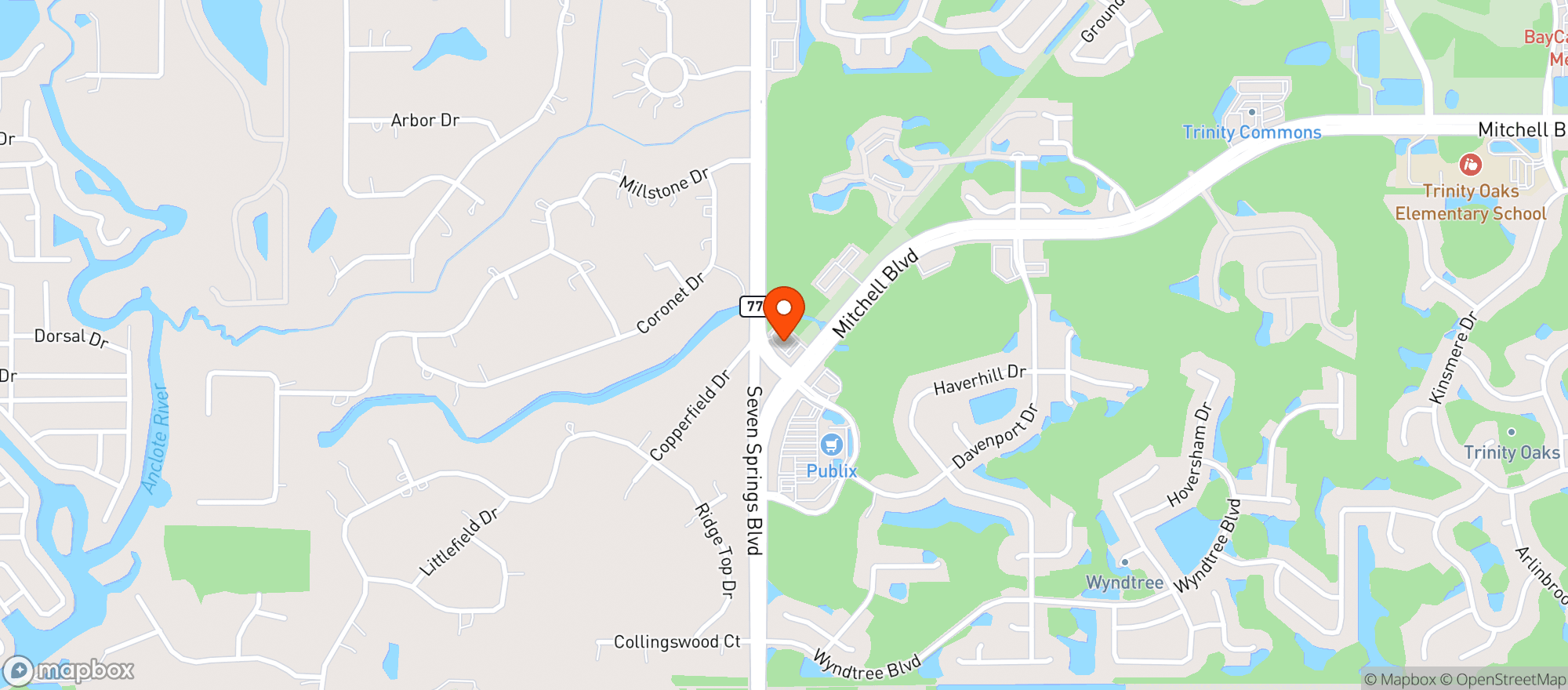 Map showing Jallo Wine & Spirits