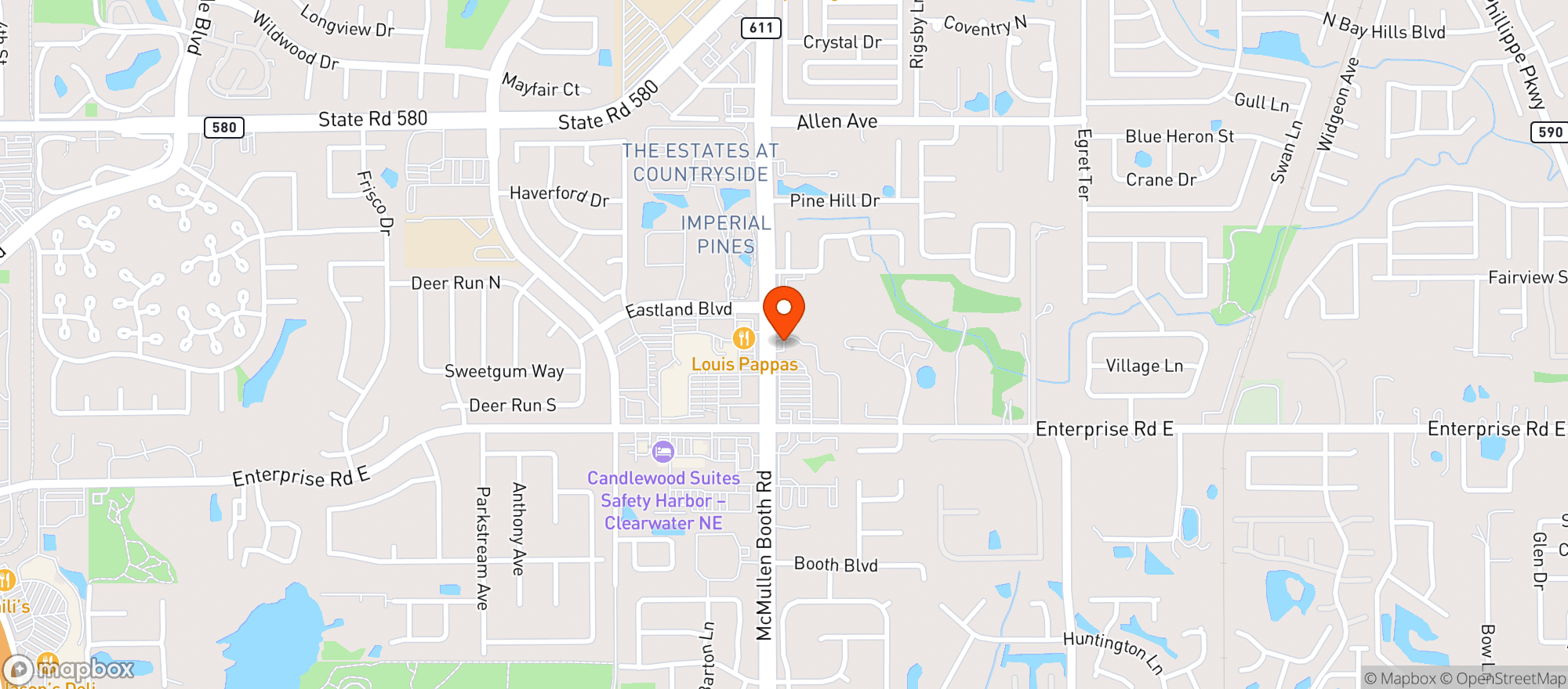 Map showing Circle K 2704007