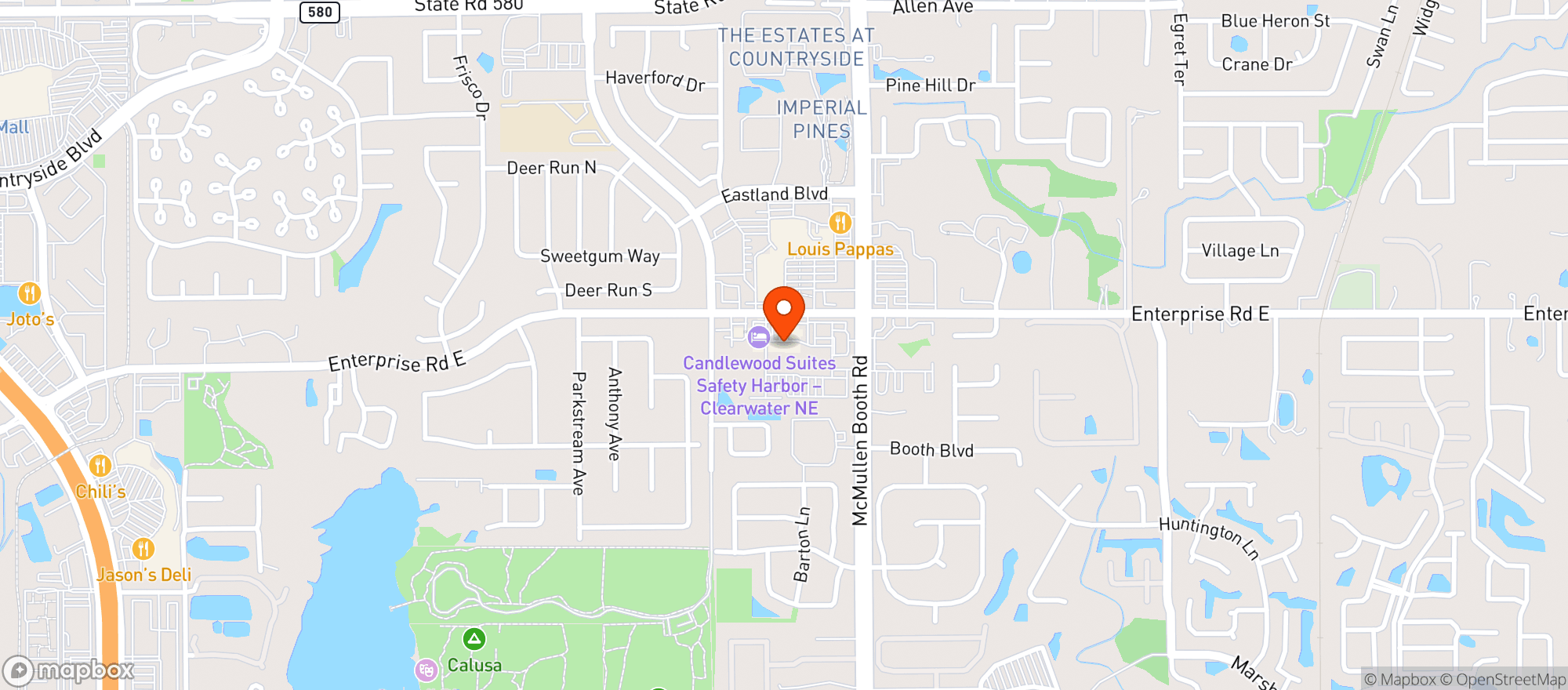 Map showing Little Lamb Gastropub