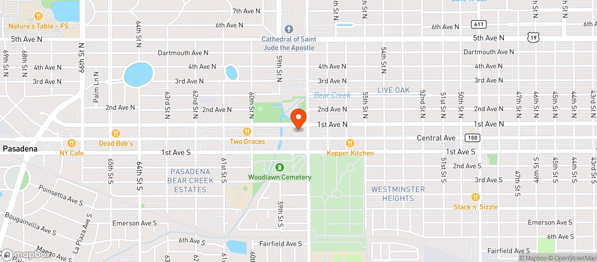 Map showing Cvs Pharmacy #5485