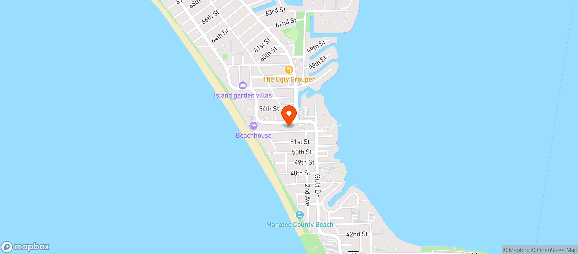 Map showing Edibles N More