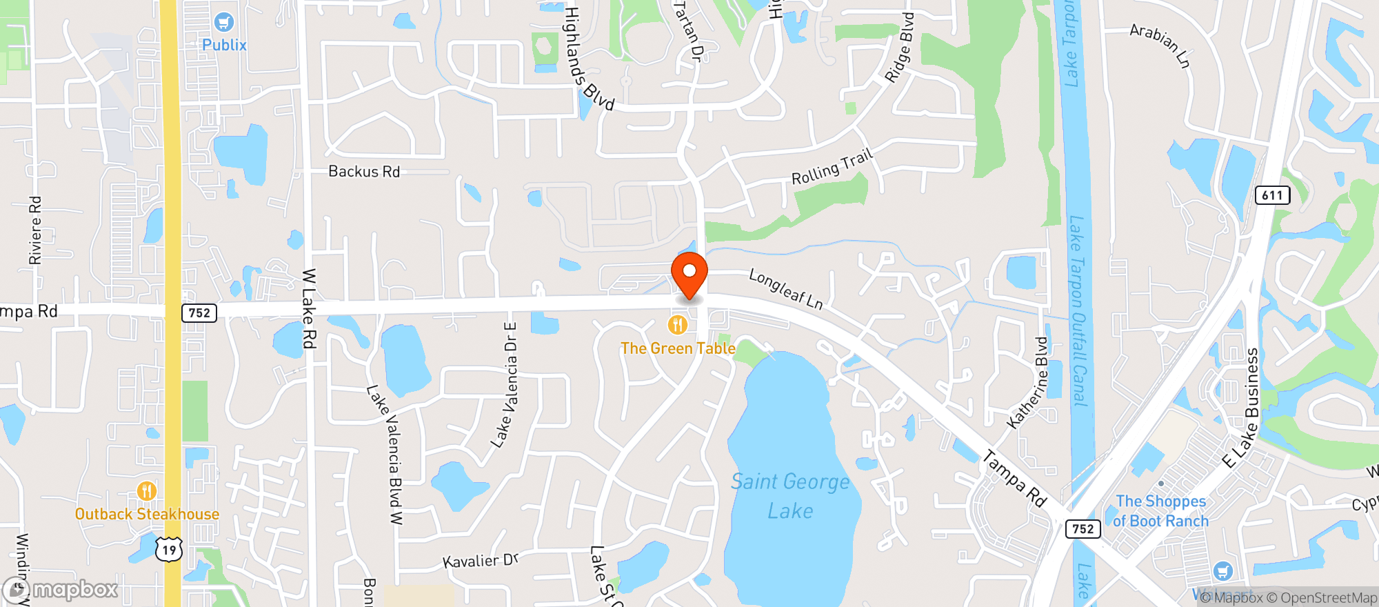 Map showing 7 Eleven