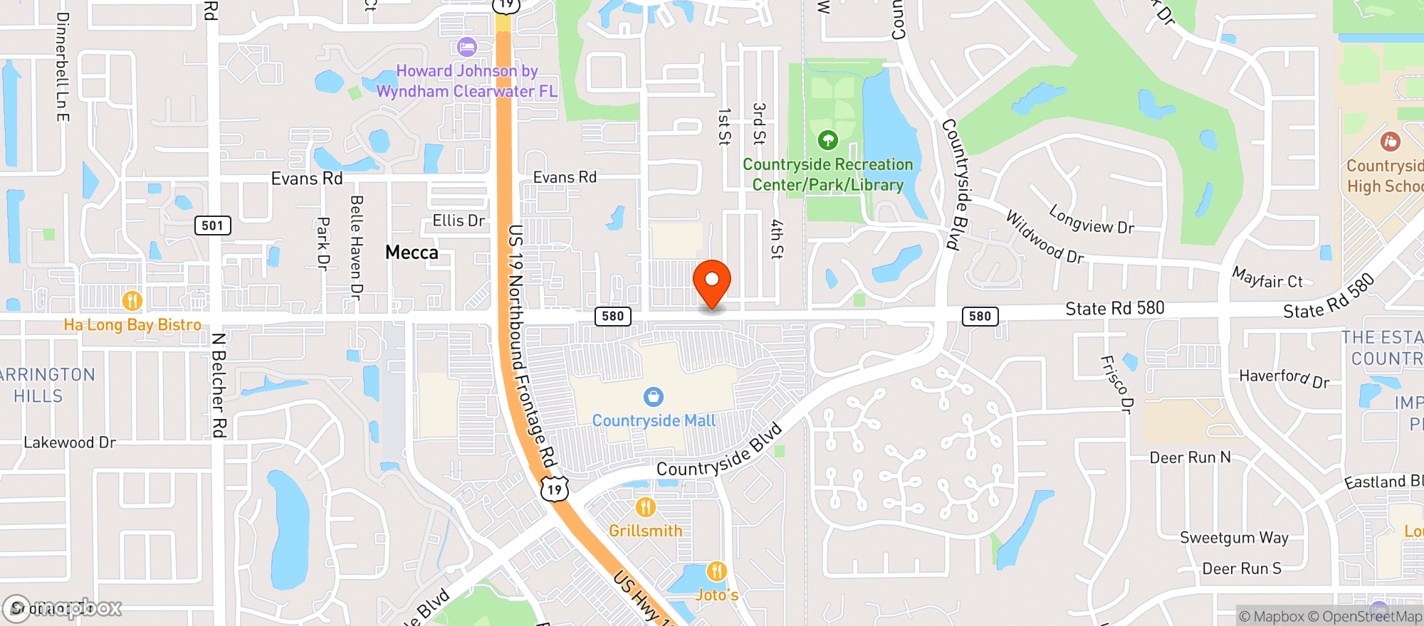 Map showing Total Wine & More