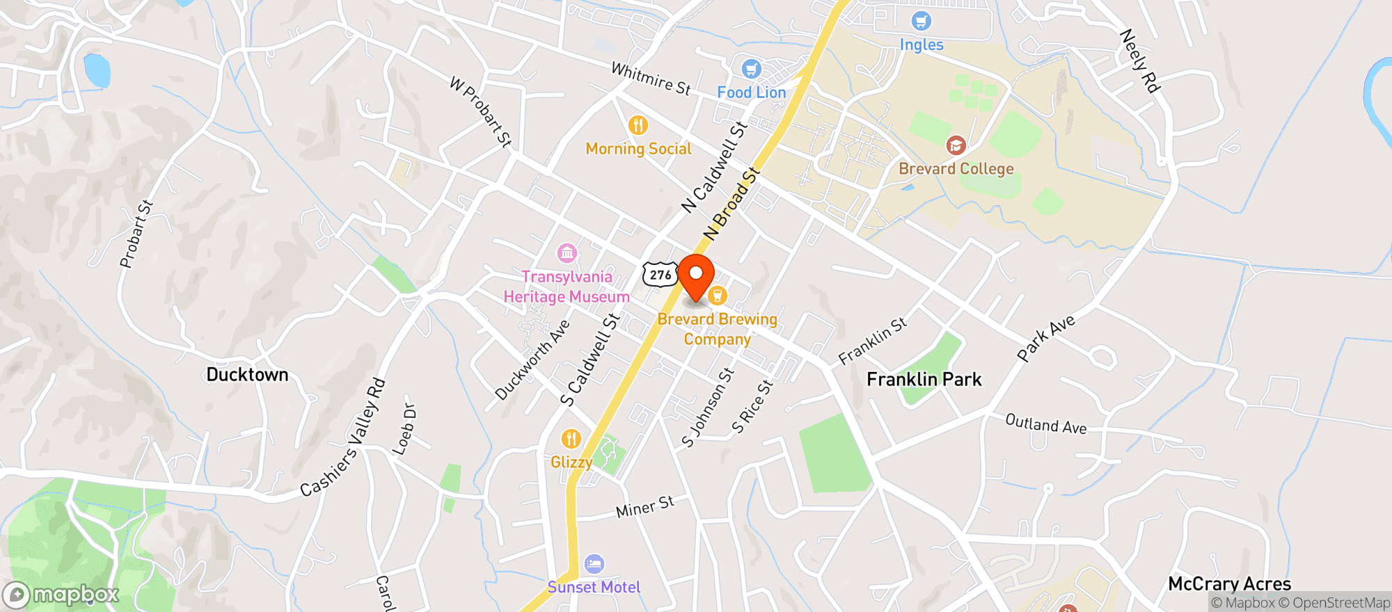 Map showing Papa Lew