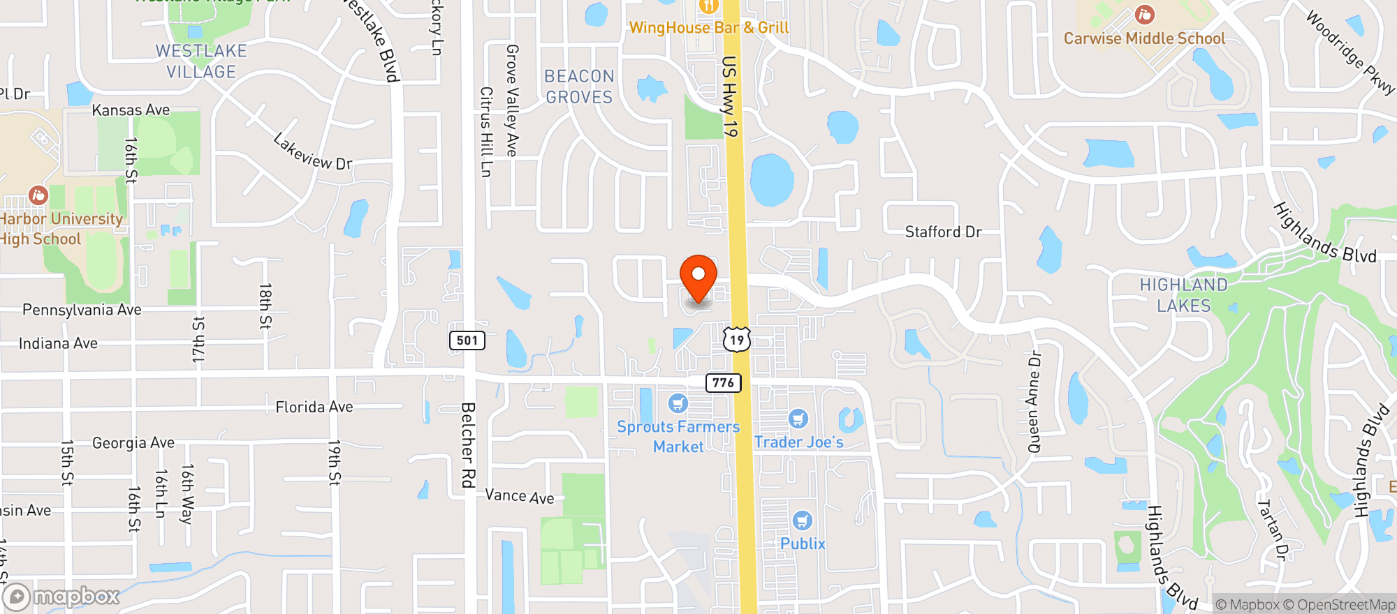 Map showing Flowlife