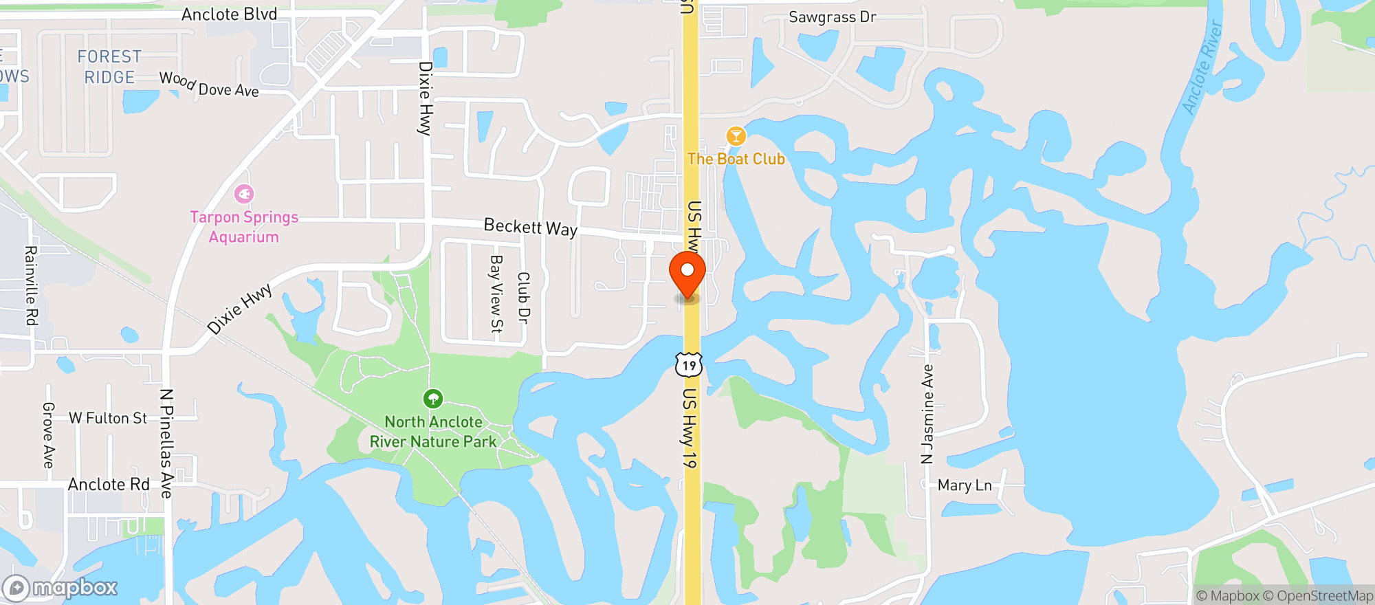 Map showing B 21 Fine Wine & Spirits