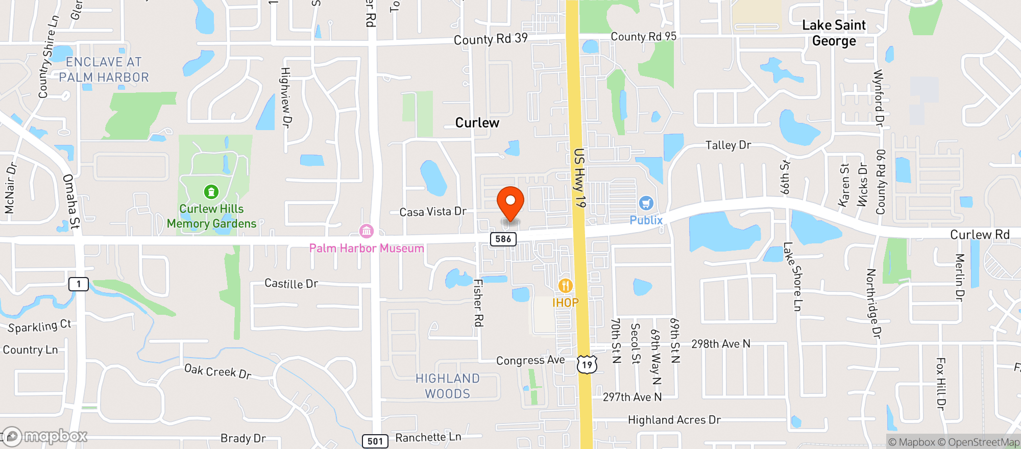 Map showing Bar 23fifty