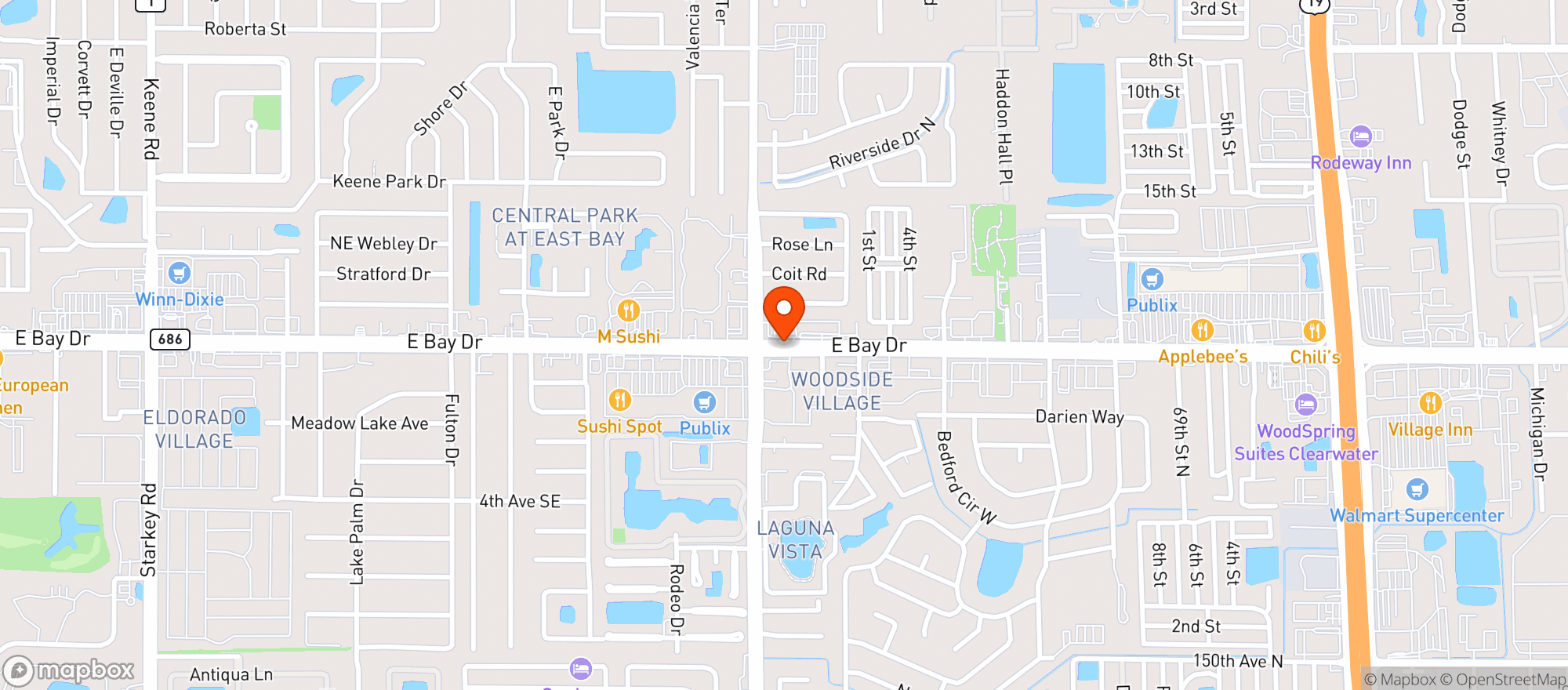 Map showing Cvs Pharmacy