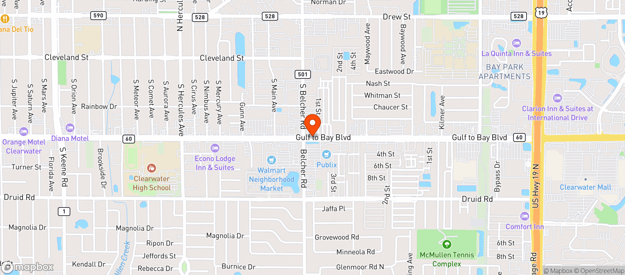 Map showing Cvs Pharmacy