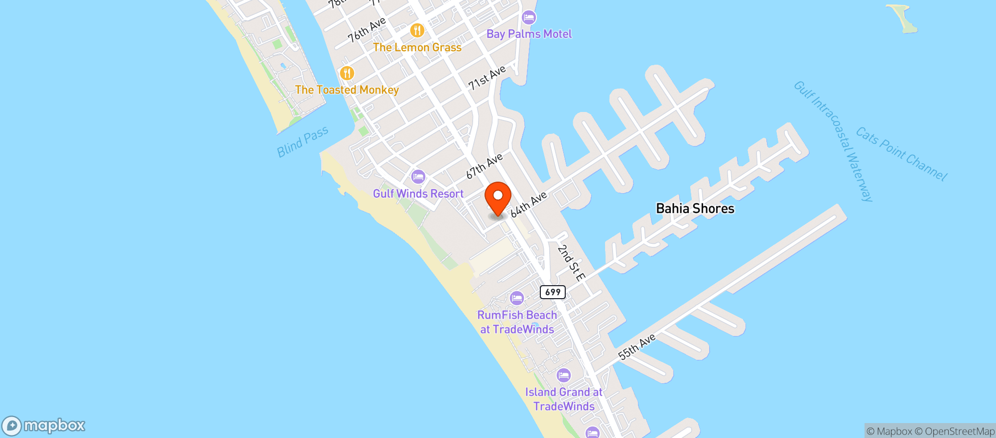 Map showing Pappys Liquors Wine Beer And More