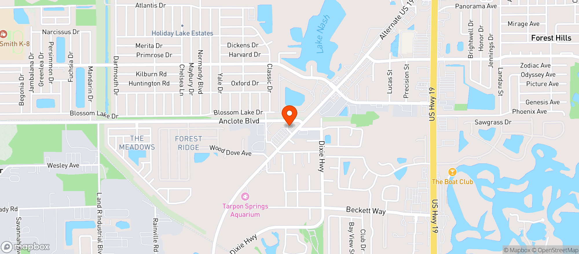 Map showing Day Break Cafe
