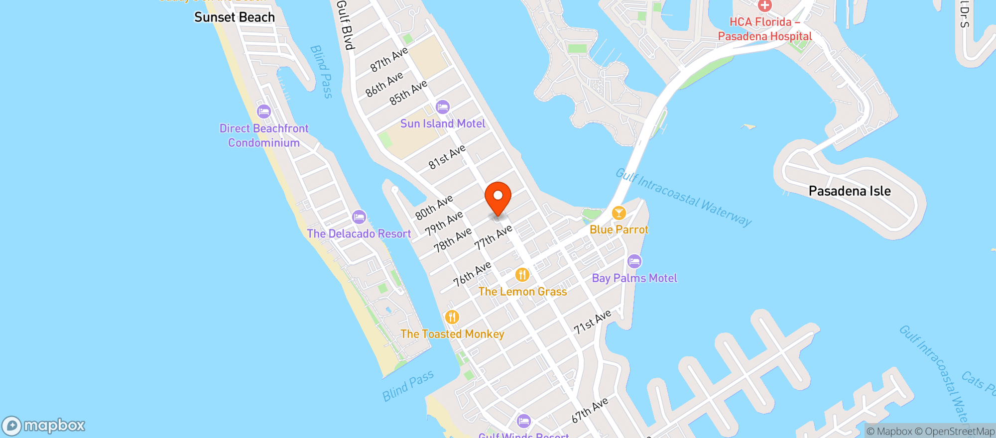 Map showing The Helm