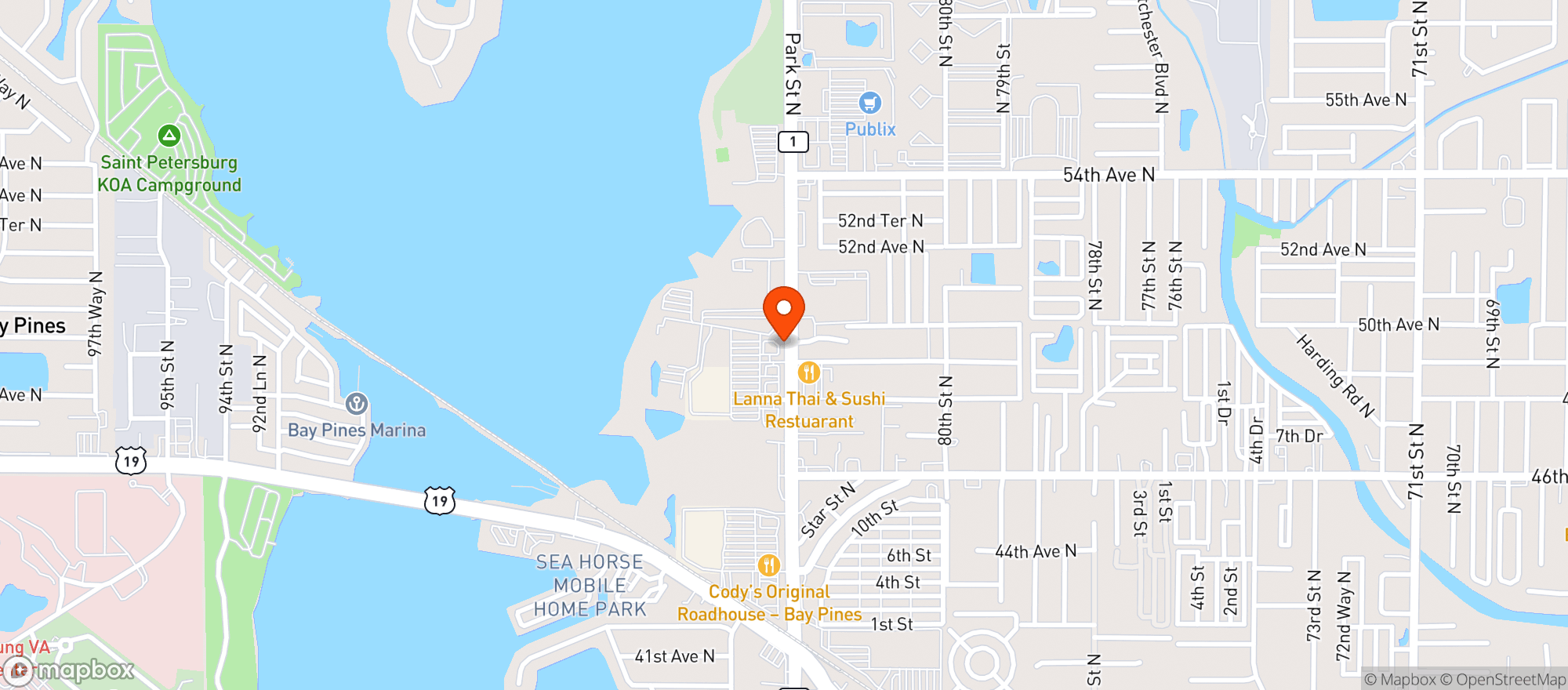 Map showing Total Wine & More