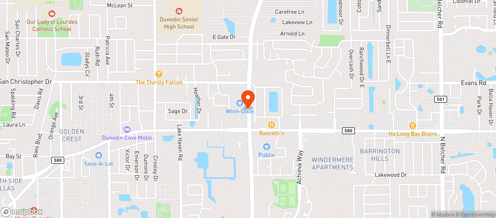 Map showing Cvs Pharmacy