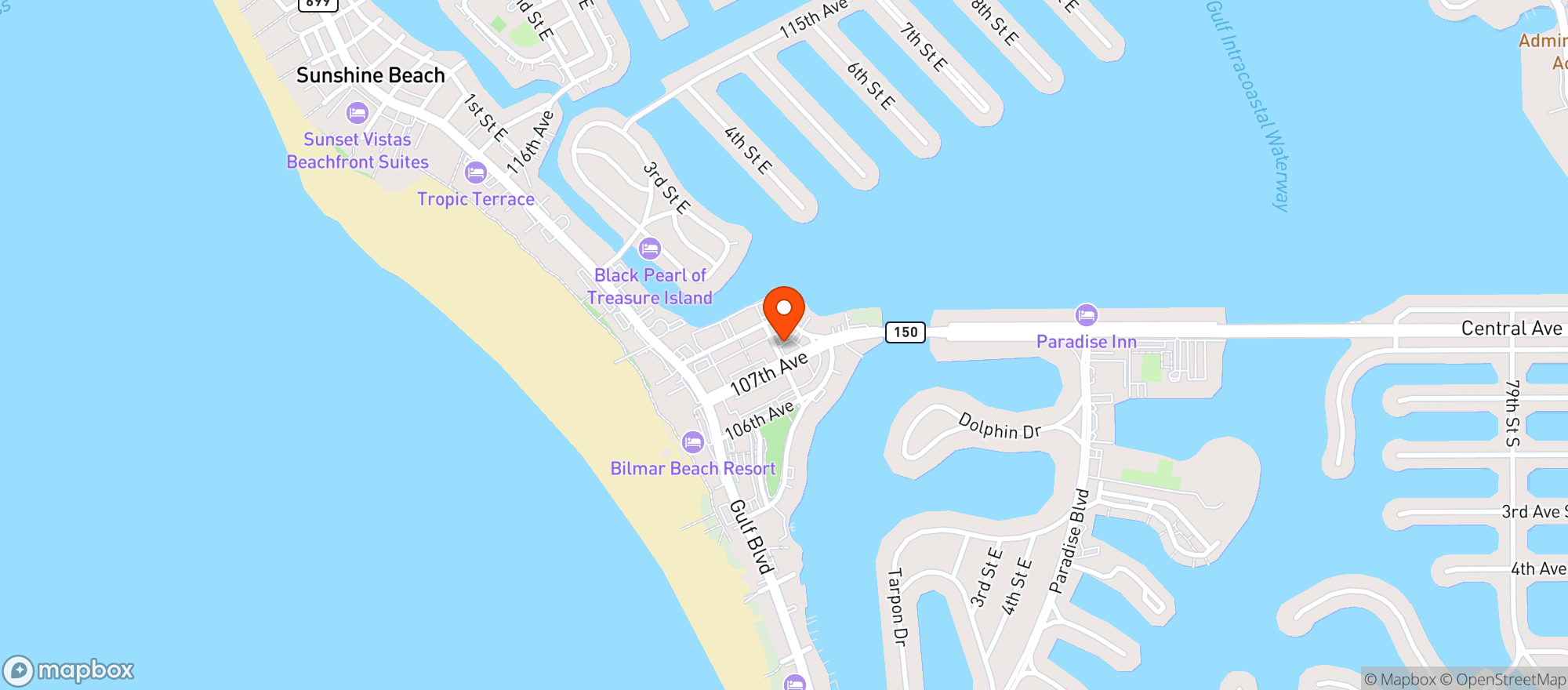 Map showing Abc Liquors #072