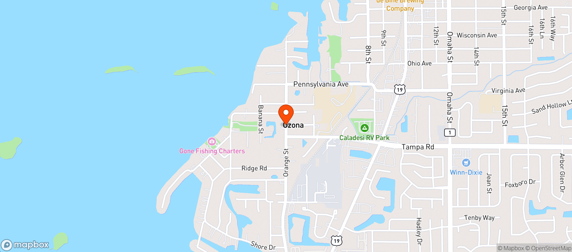 Map showing Molly Goodhead