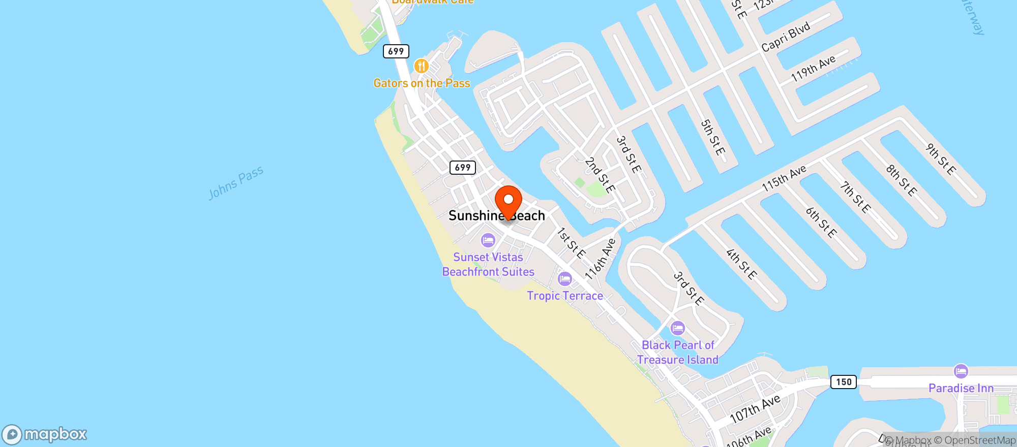 Map showing Circle K #4761