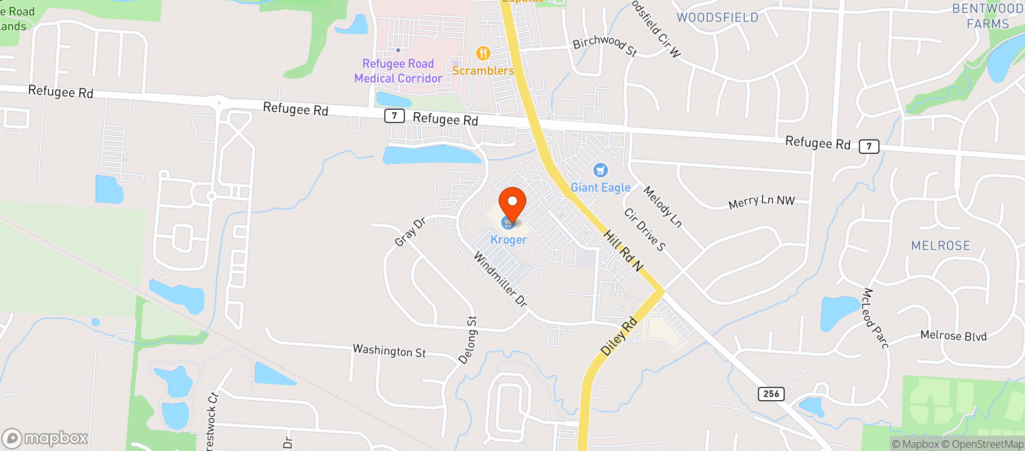 Map showing Columbus (016) - 00538 - Pickerington
