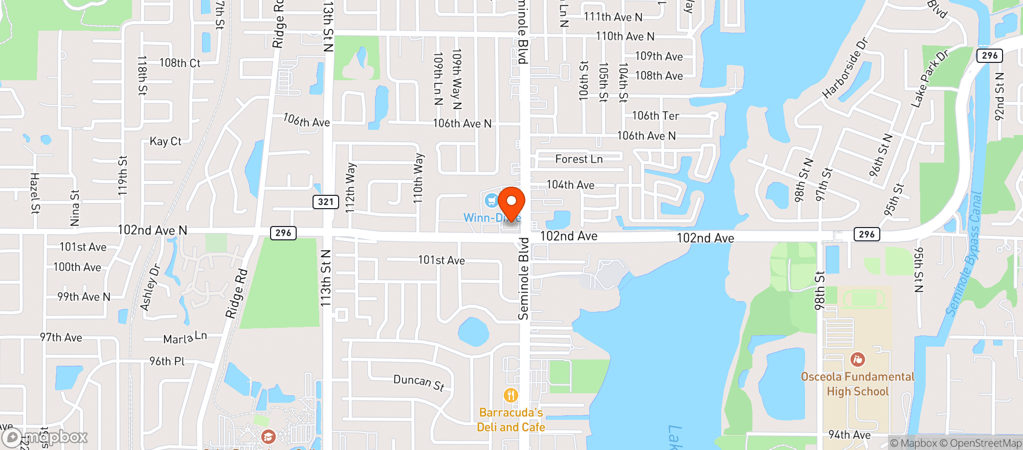 Map showing Cvs Pharmacy #3218