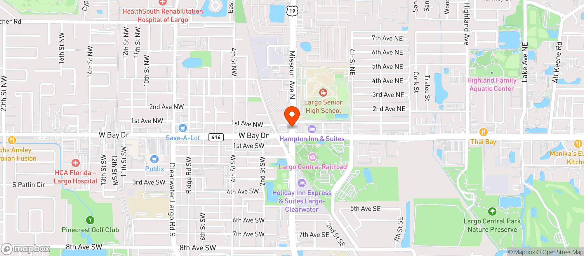 Map showing Cvs Pharmacy