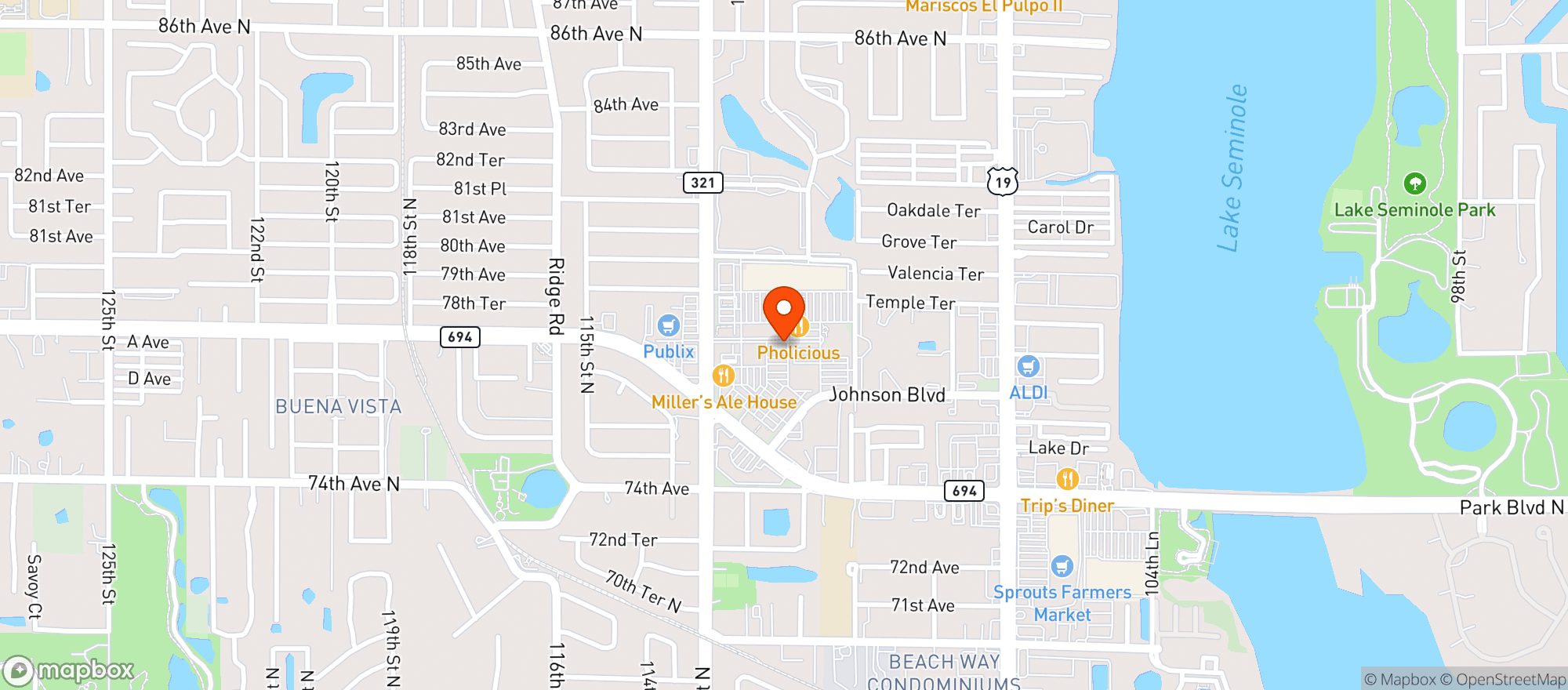 Map showing Abc Fine Wine & Spirits