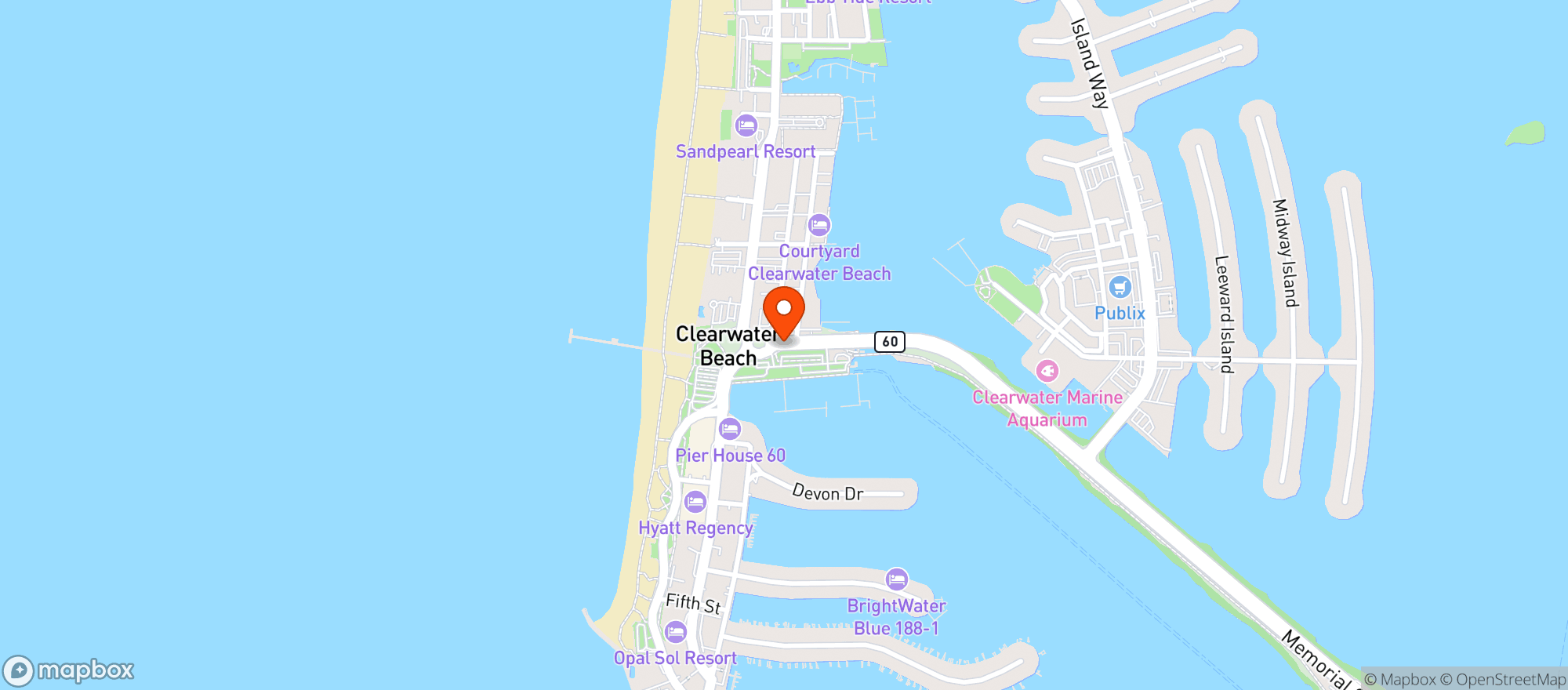 Map showing Salt Cracker Fish Camp