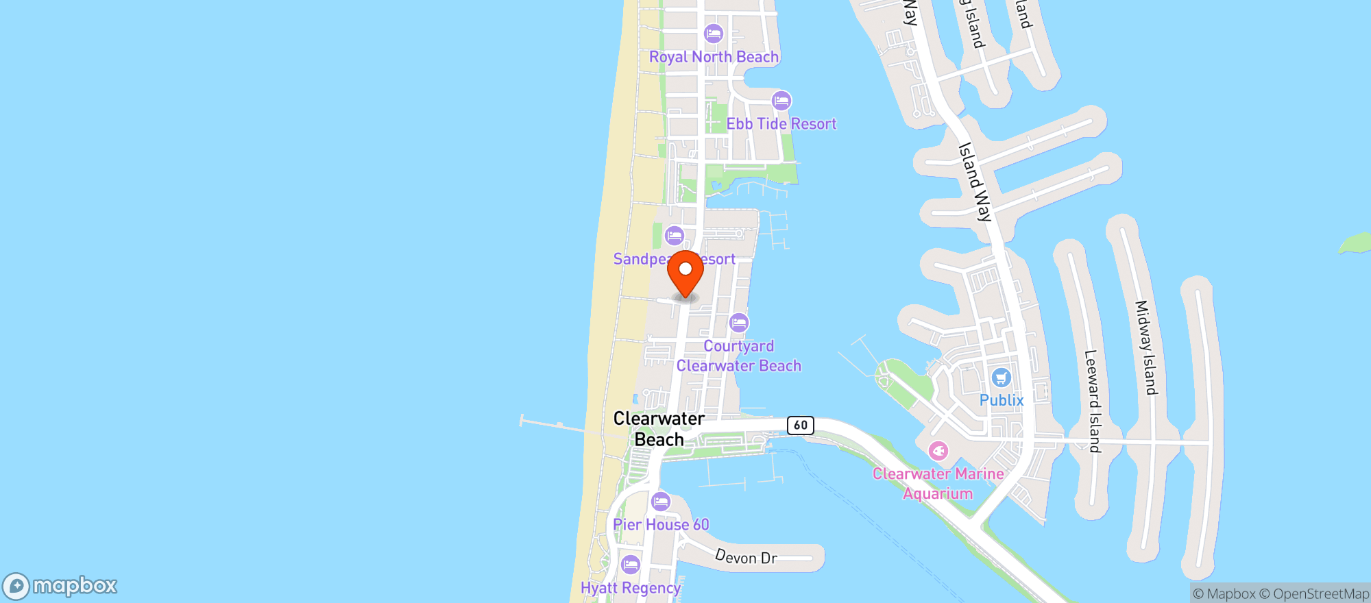 Map showing Cvs Pharmacy