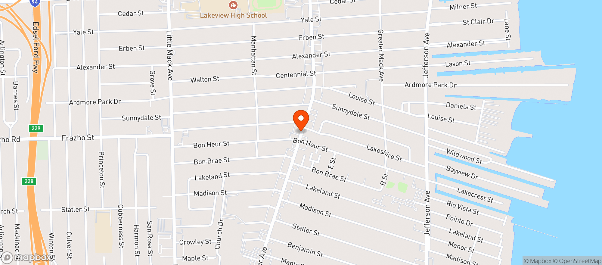 Map showing Aaa Liquor Shop