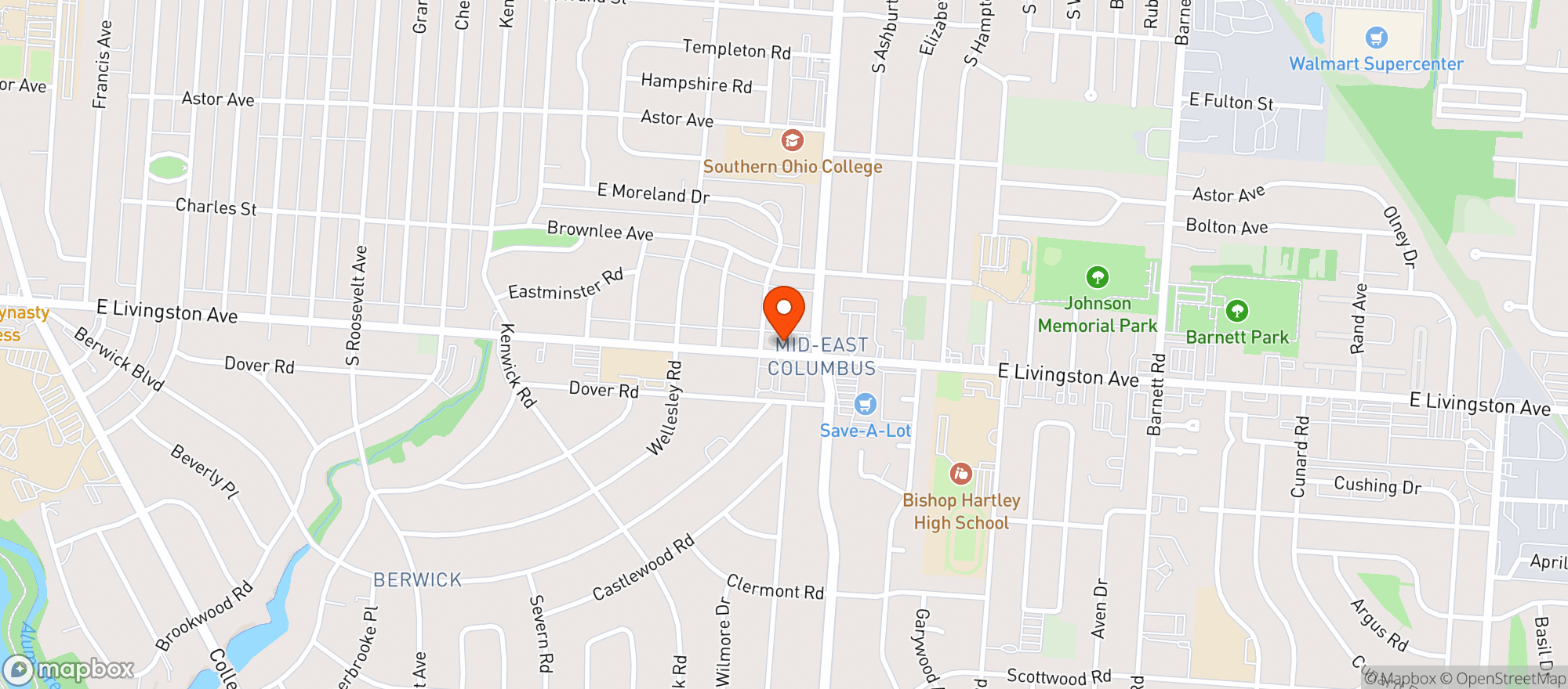 Map showing Tt Murphs