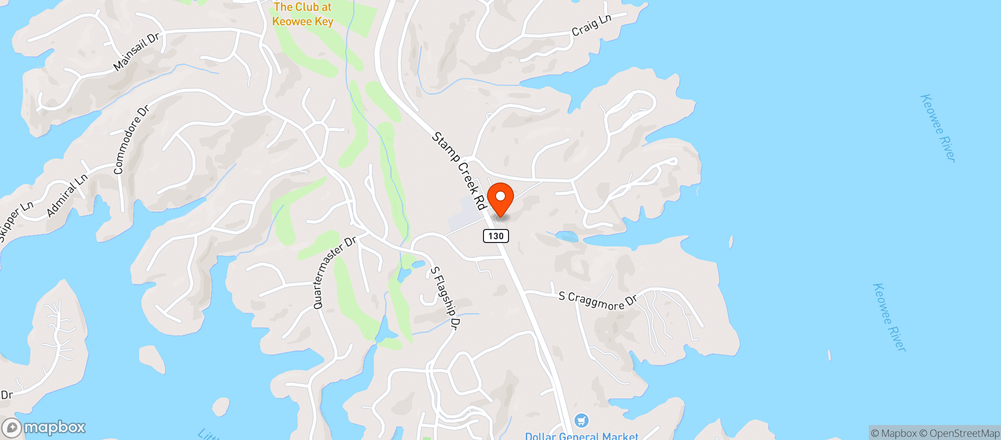Map showing Wine Emporium